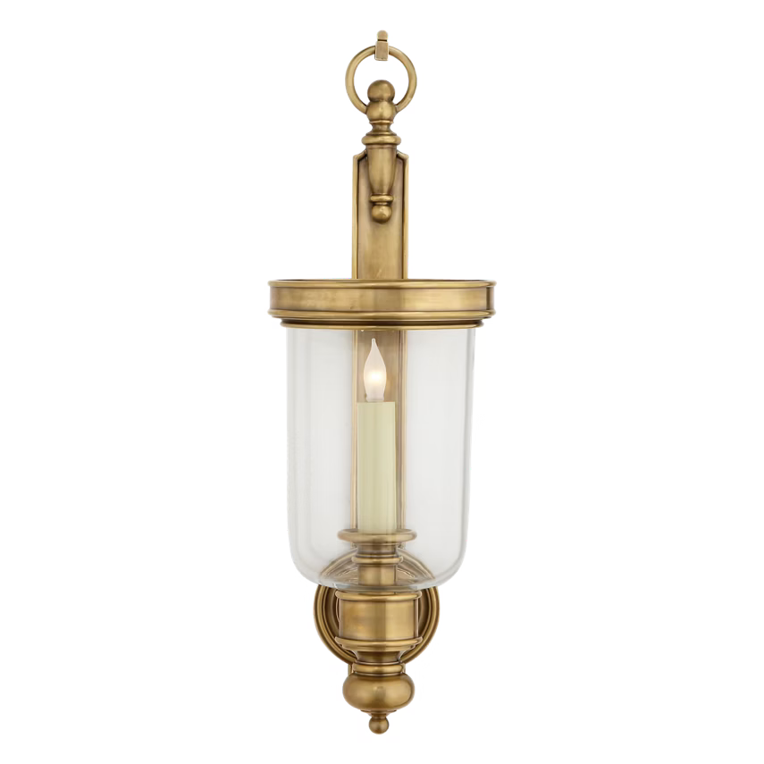 Georgian Small Hurricane Wall Sconce