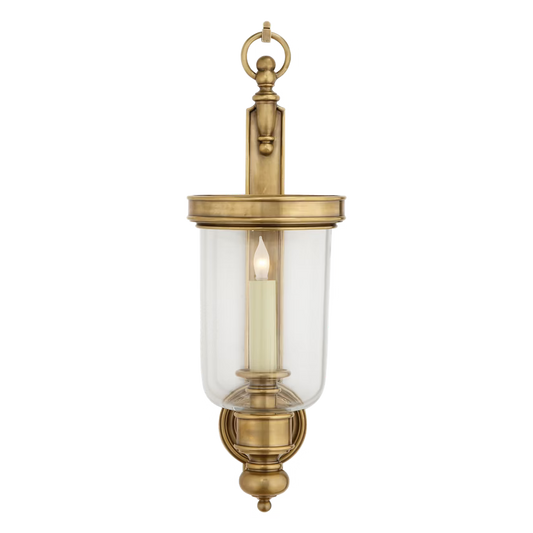 Georgian Small Hurricane Wall Sconce