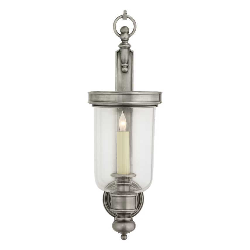 Georgian Small Hurricane Wall Sconce