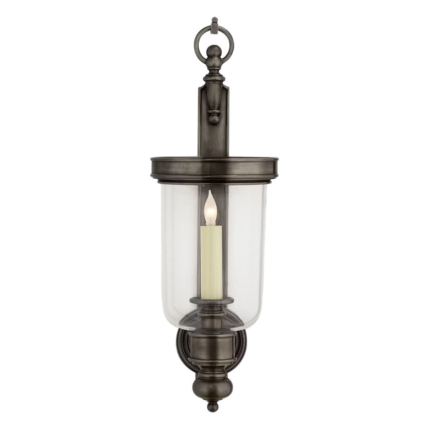 Georgian Small Hurricane Wall Sconce
