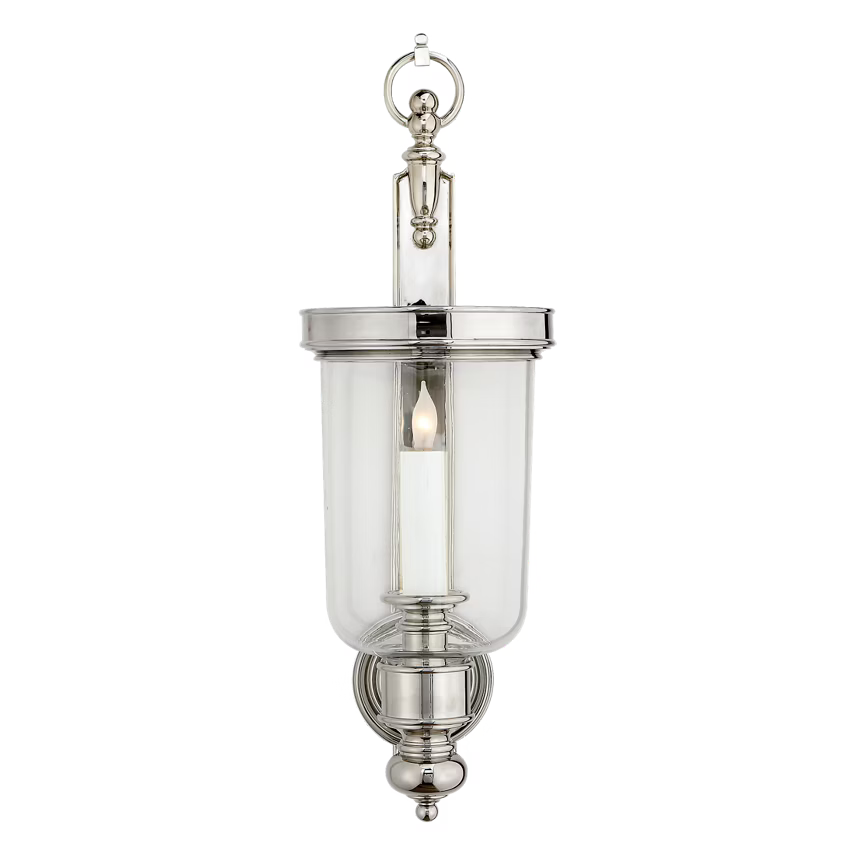Georgian Small Hurricane Wall Sconce