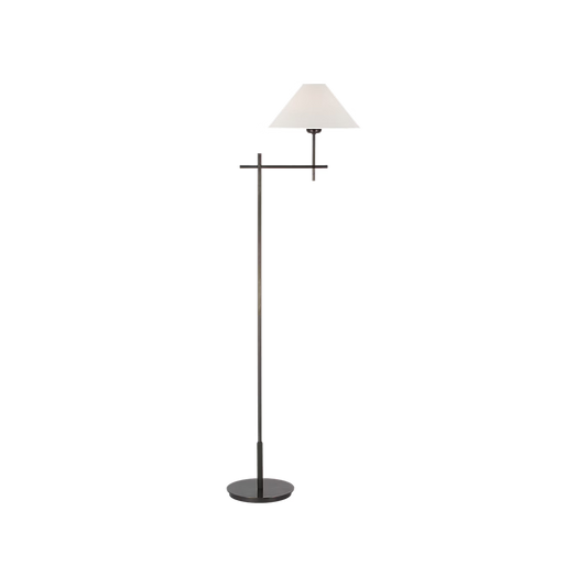 Hackney Cordless Bridge Arm Floor Lamp