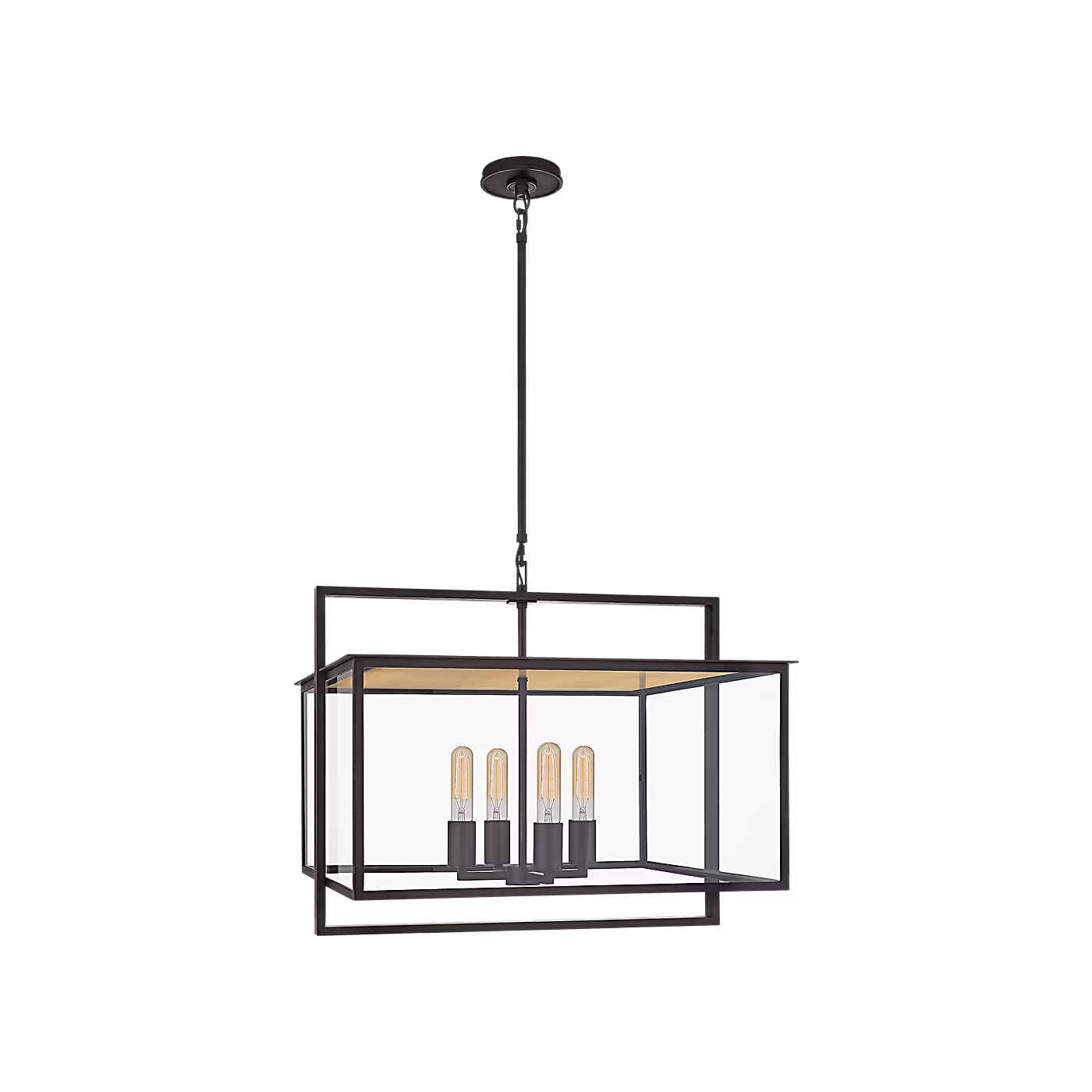 Halle Wide Hanging Lantern