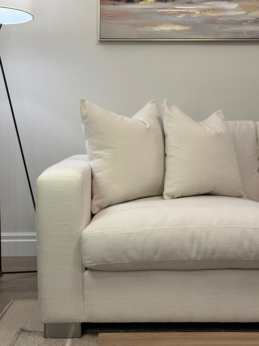 Cascade Velvet Throw Pillow