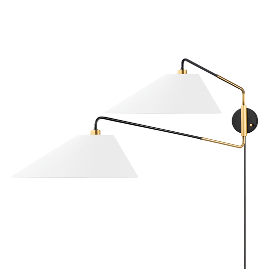 Hudson Valley Lighting Duo Plug-in Sconce