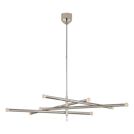 Rousseau Grande Eight Light Articulating Chandelier