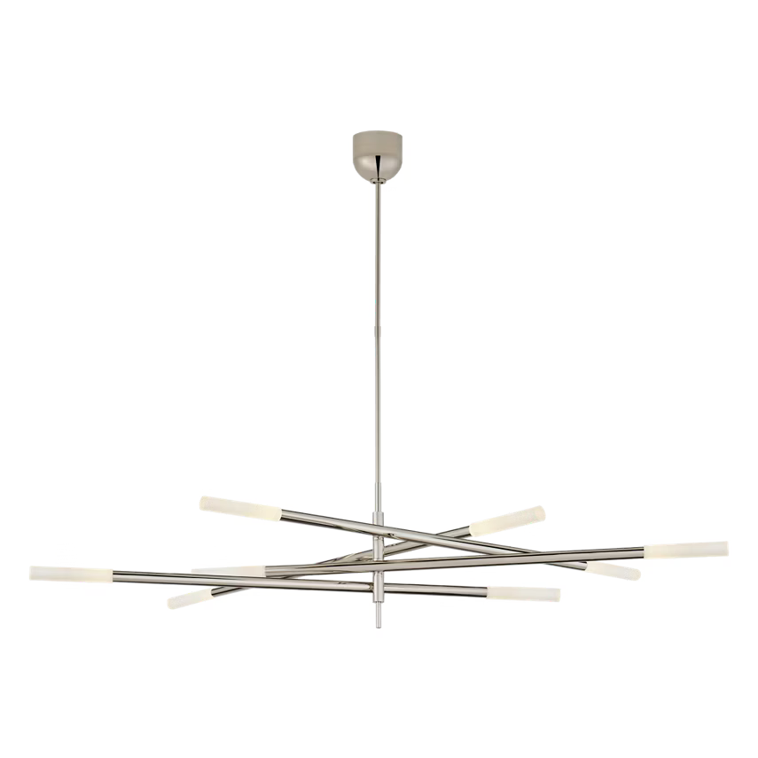 Rousseau Grande Eight Light Articulating Chandelier