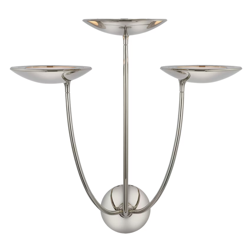 Keira Large Triple Sconce
