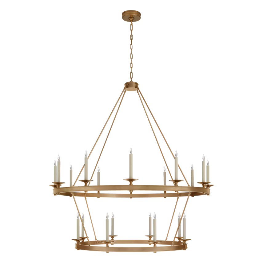 Launceton Grande Two Tiered Chandelier
