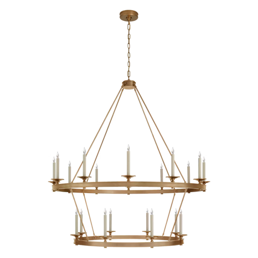 Launceton Grande Two Tiered Chandelier