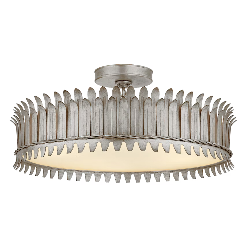 Leslie 21" Semi-Flush