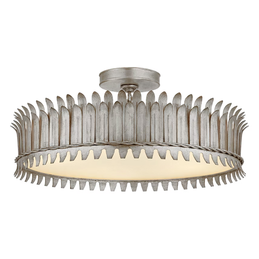 Leslie 21" Semi-Flush