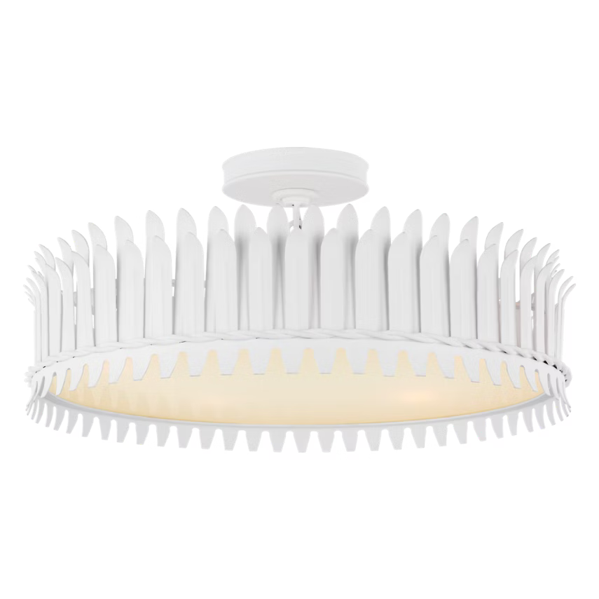 Leslie 21" Semi-Flush