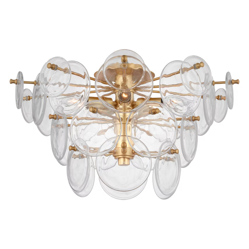 Loire Large Tiered Flush Mount