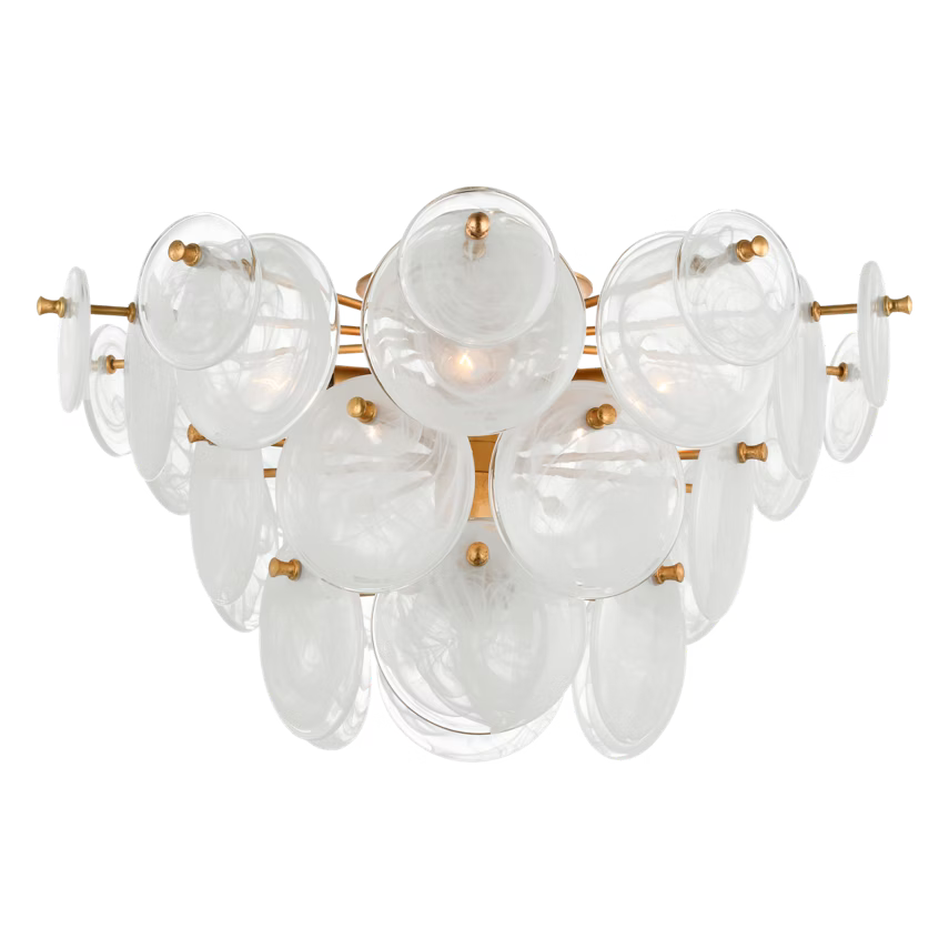 Loire Large Tiered Flush Mount
