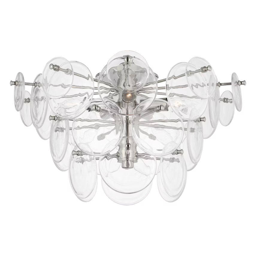 Loire Large Tiered Flush Mount