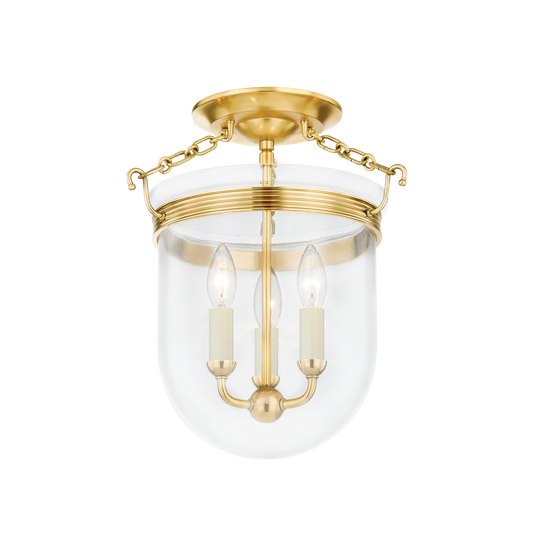 Hudson Valley Lighting ROUSHAM Semi Flush