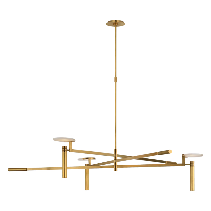 Melange Grande Floating Disc Chandelier