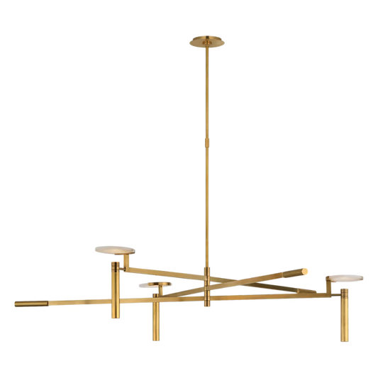 Melange Grande Floating Disc Chandelier