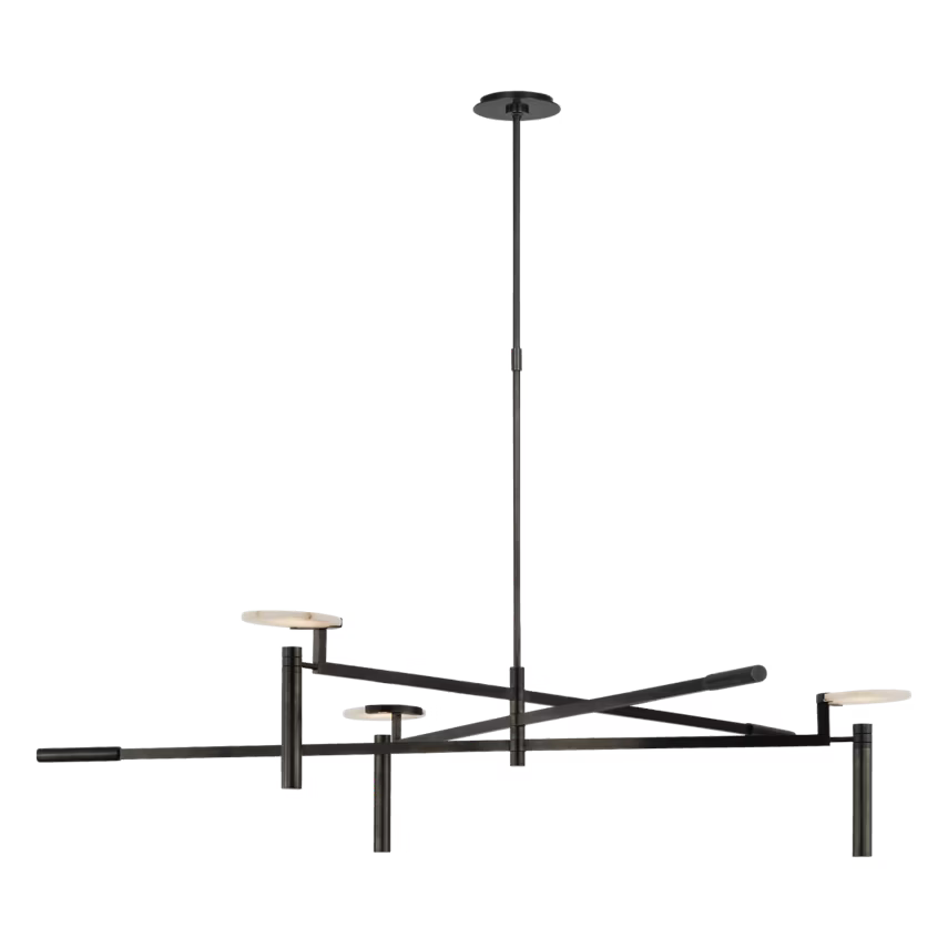 Melange Grande Floating Disc Chandelier