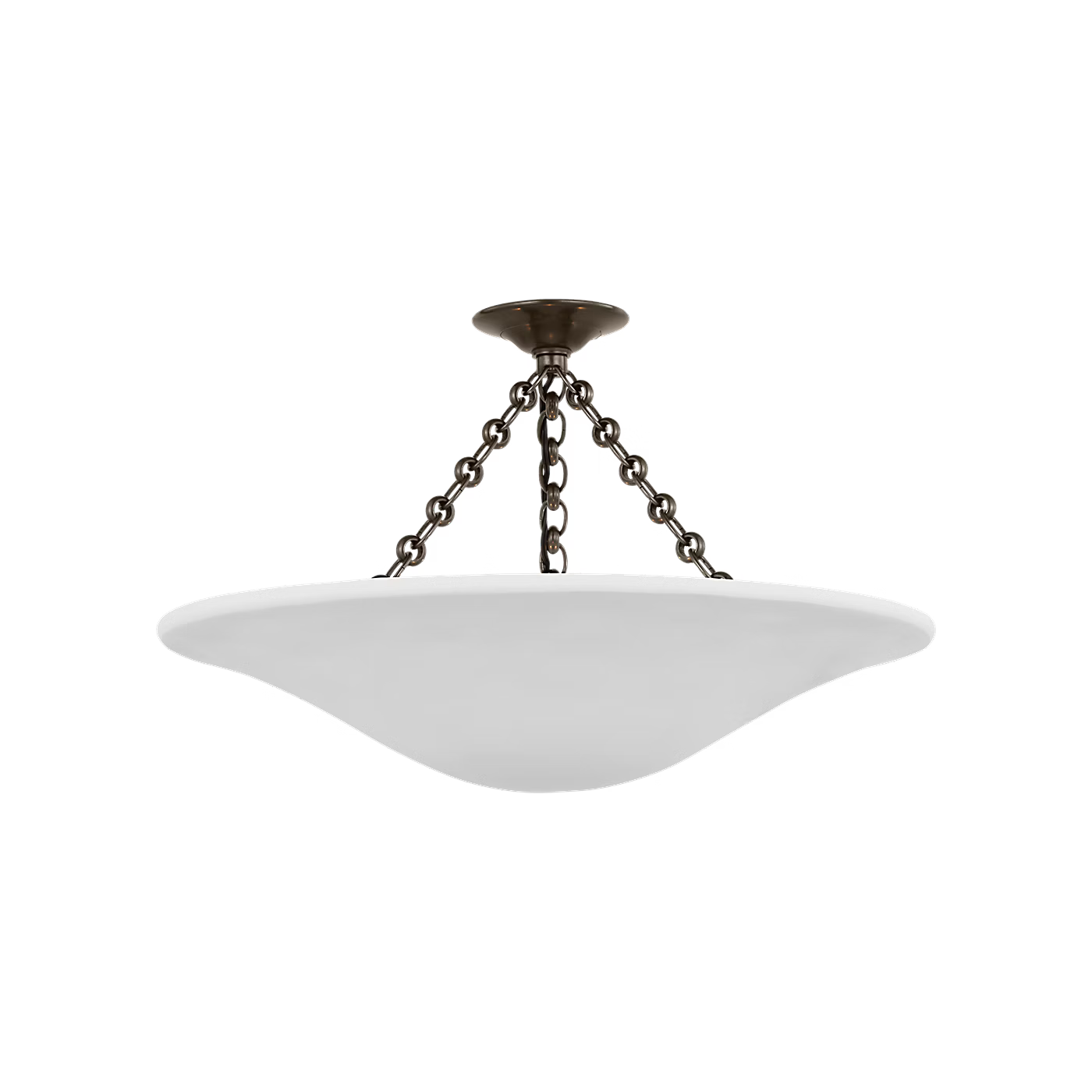 Mollino 24" Semi-Flush Mount