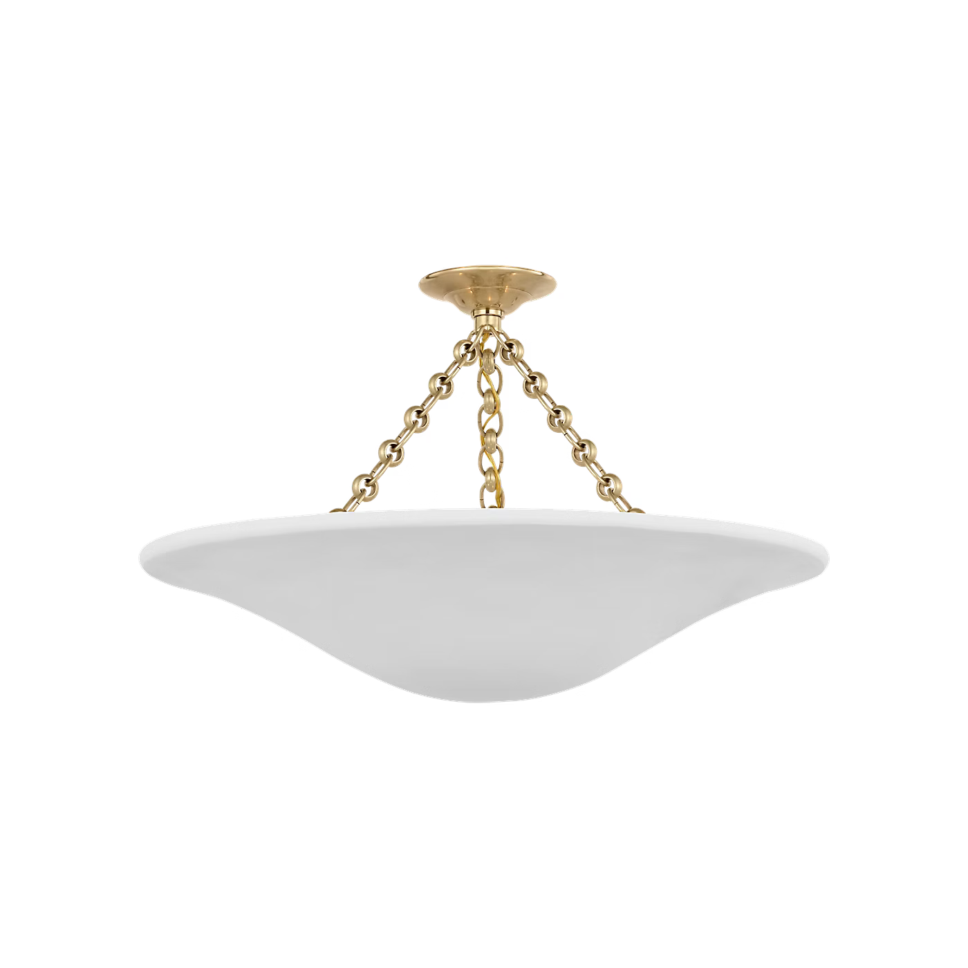 Mollino 24" Semi-Flush Mount