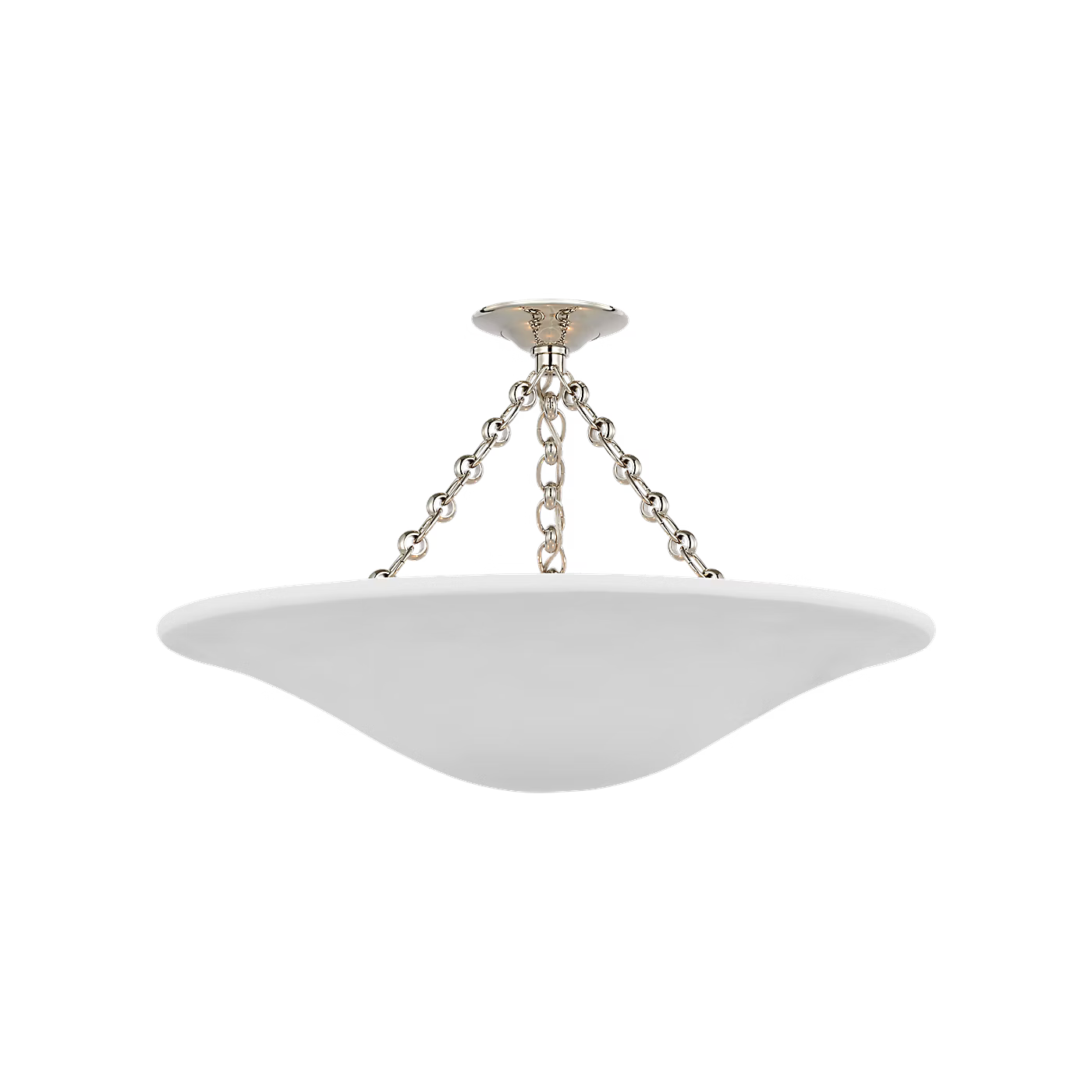Mollino 24" Semi-Flush Mount