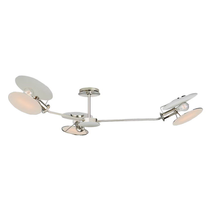 Osiris Large Asymmetric Semi-Flush Mount