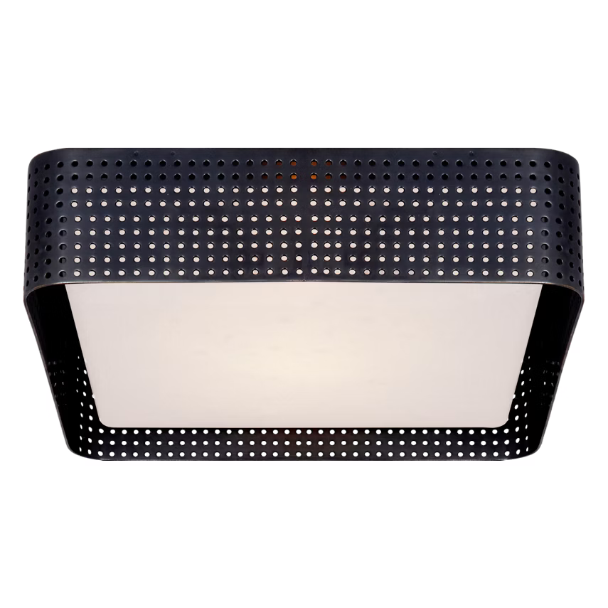 Precision Large Square Flush Mount