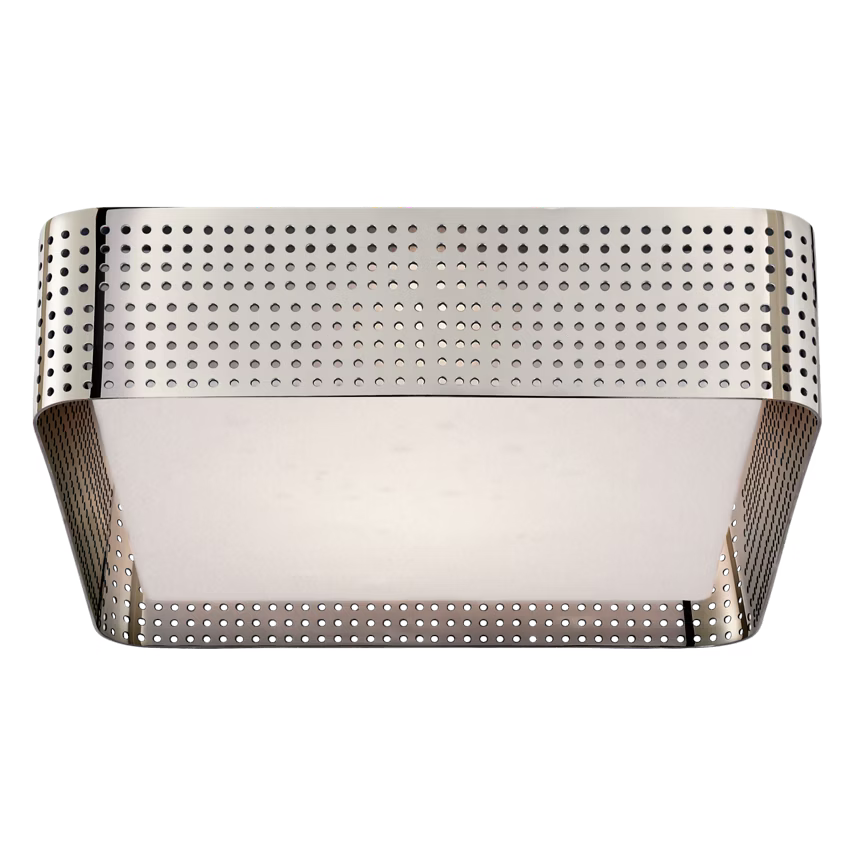 Precision Large Square Flush Mount