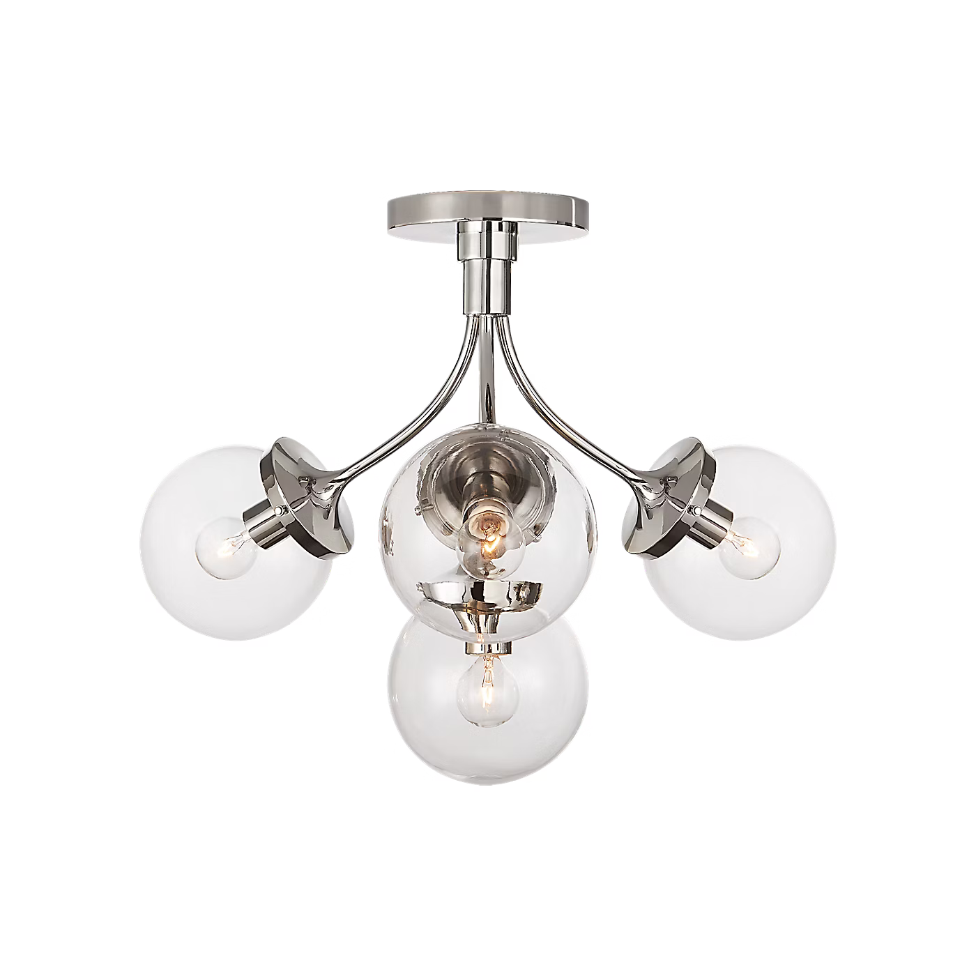 Prescott Medium Semi-Flush Mount