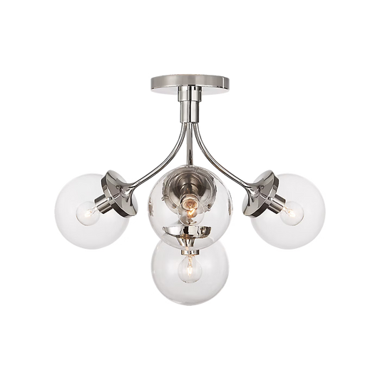 Prescott Medium Semi-Flush Mount
