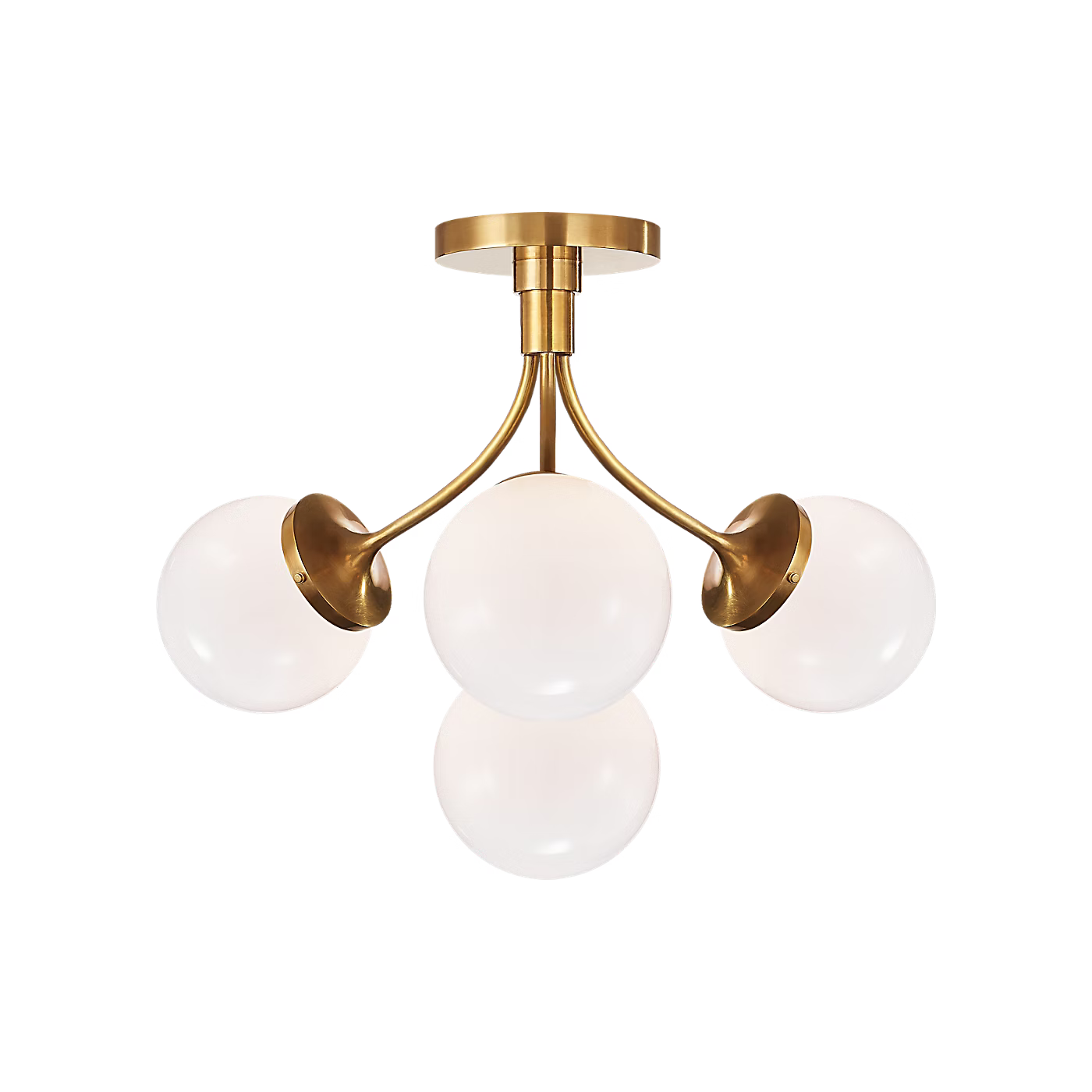 Prescott Medium Semi-Flush Mount