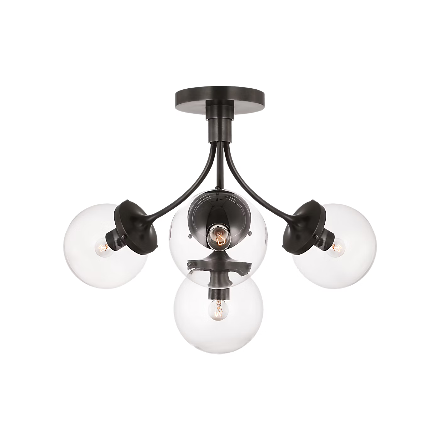 Prescott Medium Semi-Flush Mount