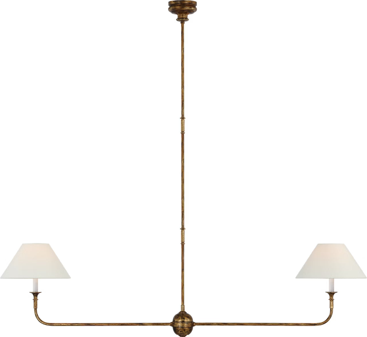 Piaf Large Two Light Linear Pendant
