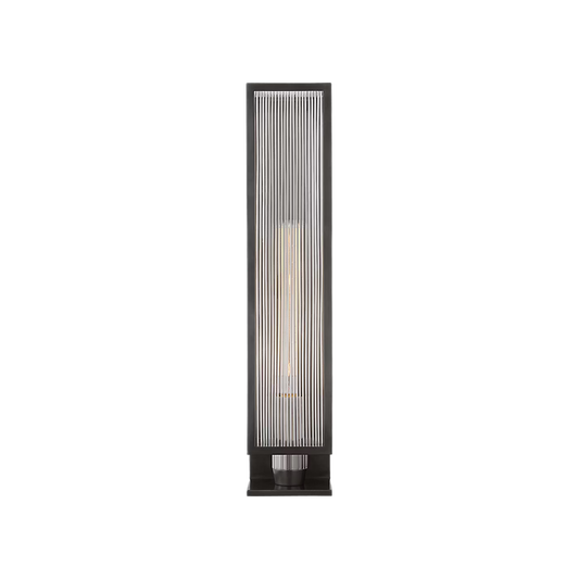 York 24" Single Box Outdoor Sconce