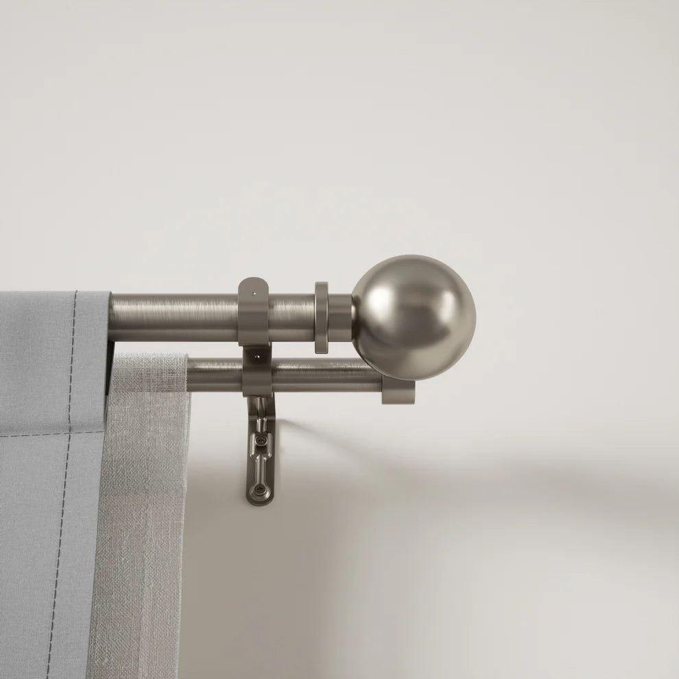 Bolas Double Curtain Rod